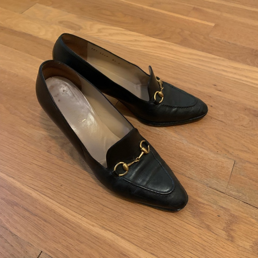 Gucci black heels